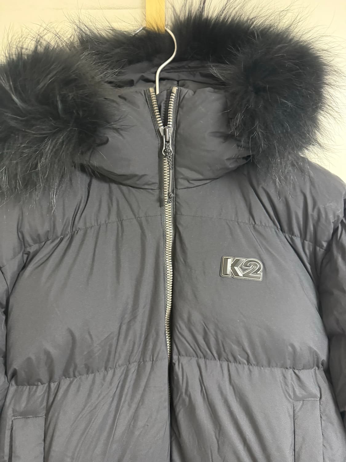 K2 구스 롱패딩 블랙 L(100) 상품이미지2