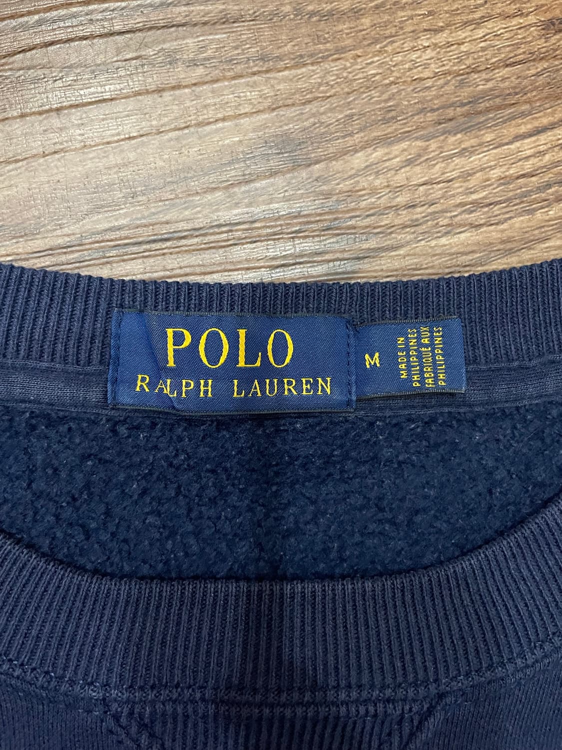 폴로 랄프로렌 베어 로고 스웻셔츠 맨투맨 네이비 상품이미지7