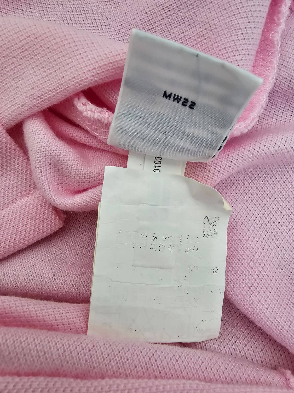 폴로랄프로렌 핑크 반팔카라티 S 상품이미지4
