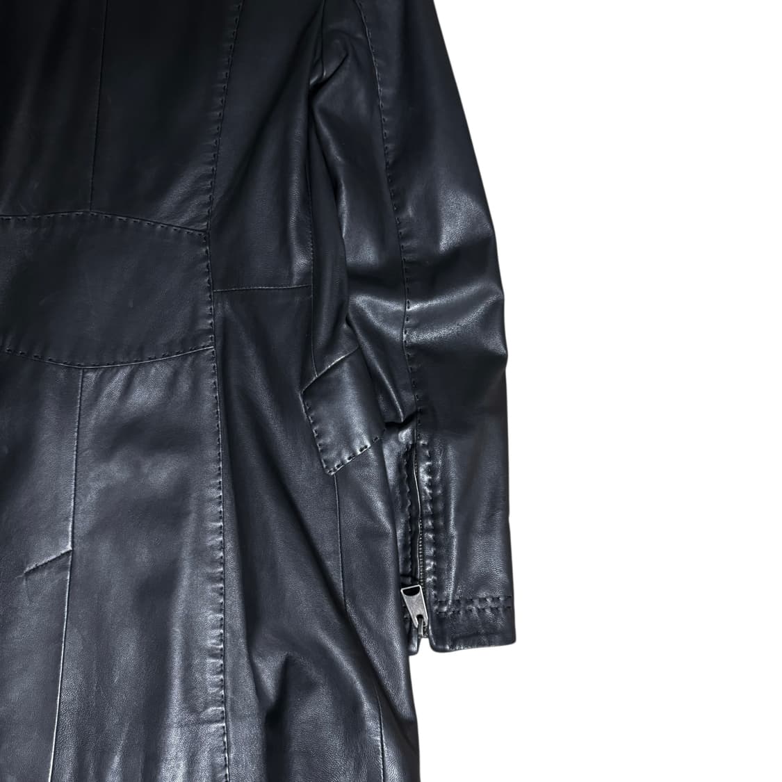 Emporio armani  lamb leather coat 상품이미지9