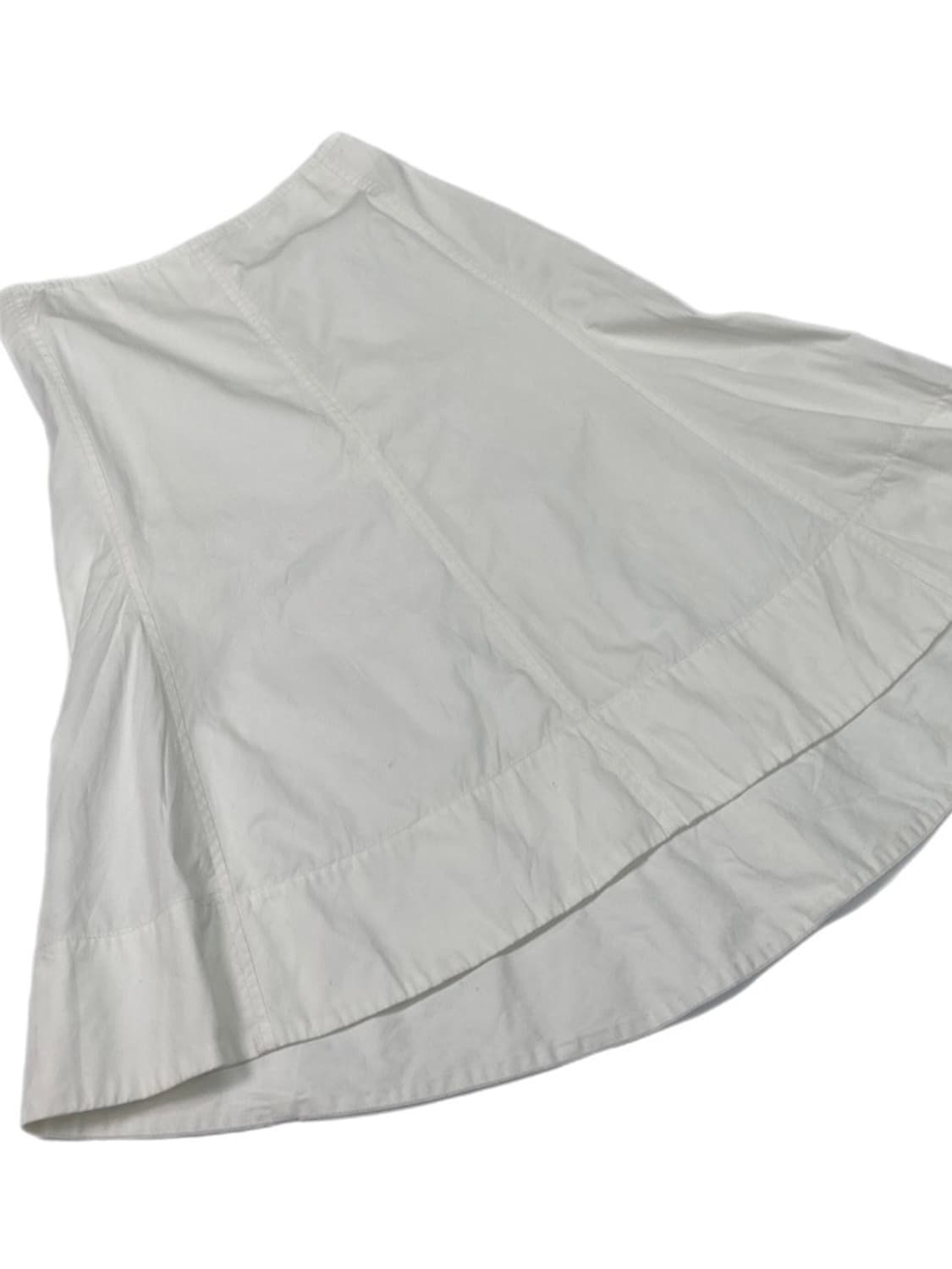 Drawer White Cotton Skirt 상품이미지2