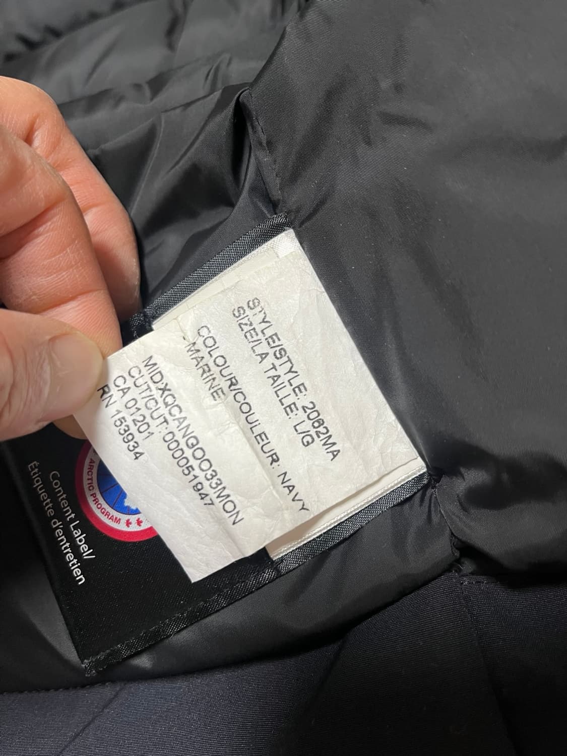 정품 백화점 캐나다구스 랭포드 파카 패딩 라쿤털 다운 상품이미지8