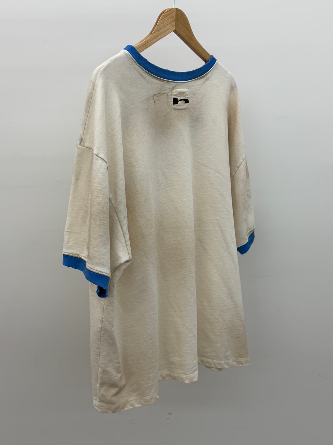 홈리스 디스트레스 링거 티 블루2(새상품) 상품이미지2