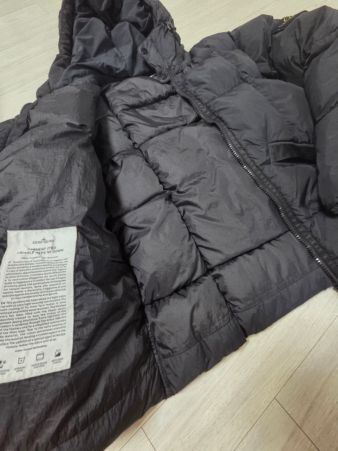 스톤아일랜드 19fw 클링클립스 패딩 상품이미지2