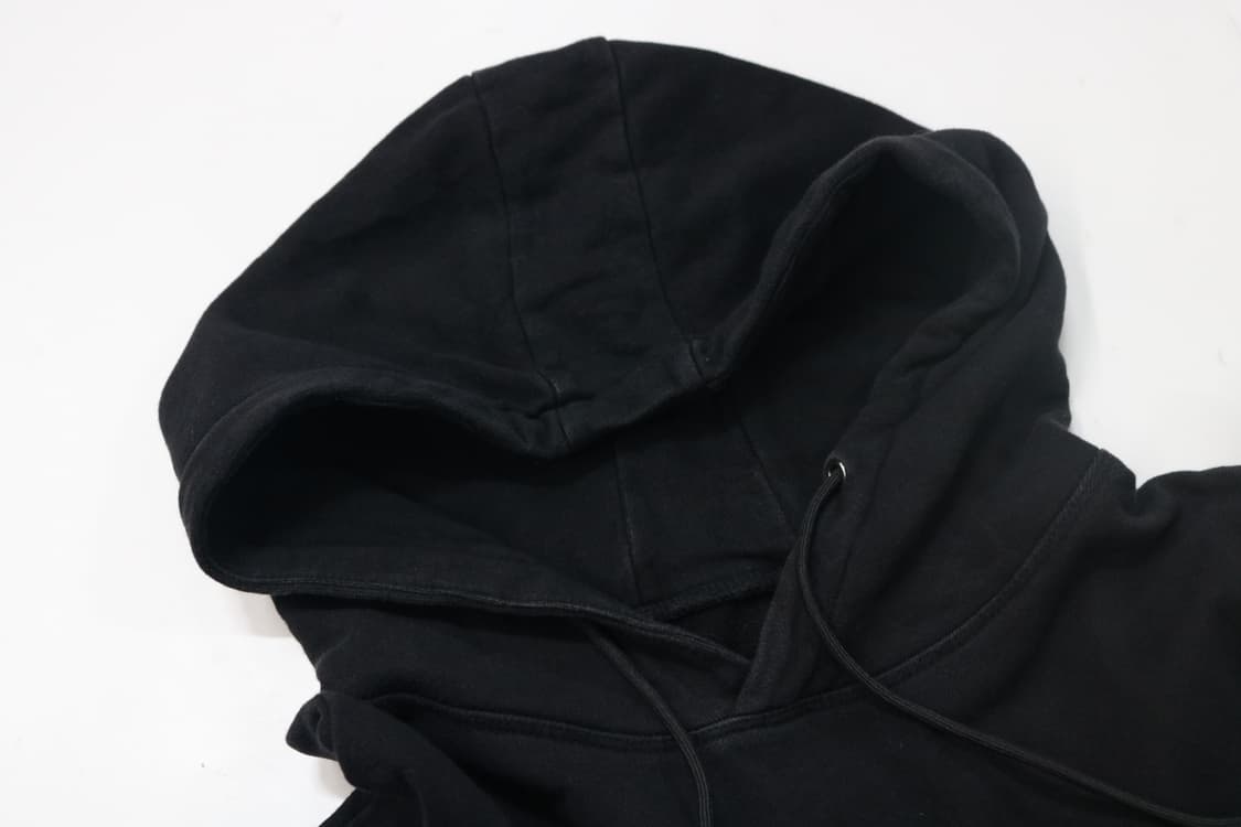 IKEA 이케아 박스로고 커스텀 블랙 후드티 (M) 상품이미지6
