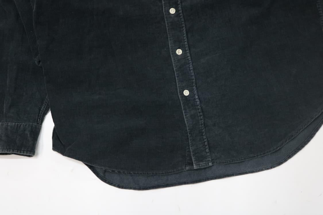 WORKPLANT 워크플랜트 빈티지 다크 네이비 코듀로이 셔츠 (L) 상품이미지4