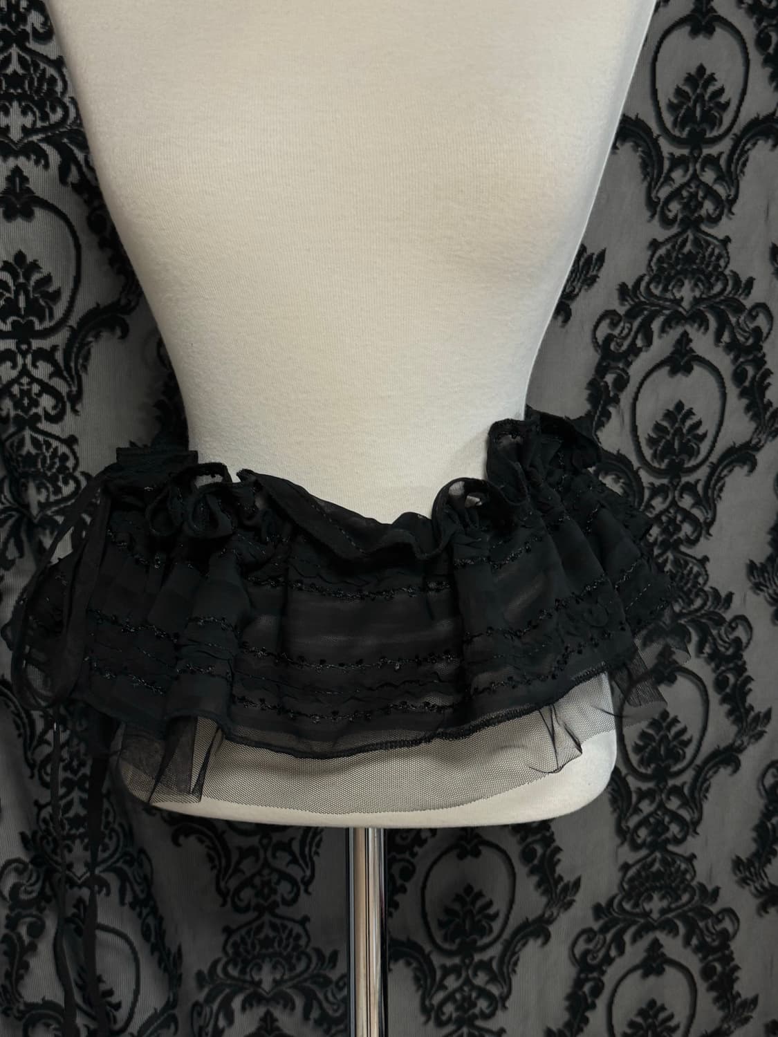 레이스 레이어드 캉캉 벨트 상품이미지1