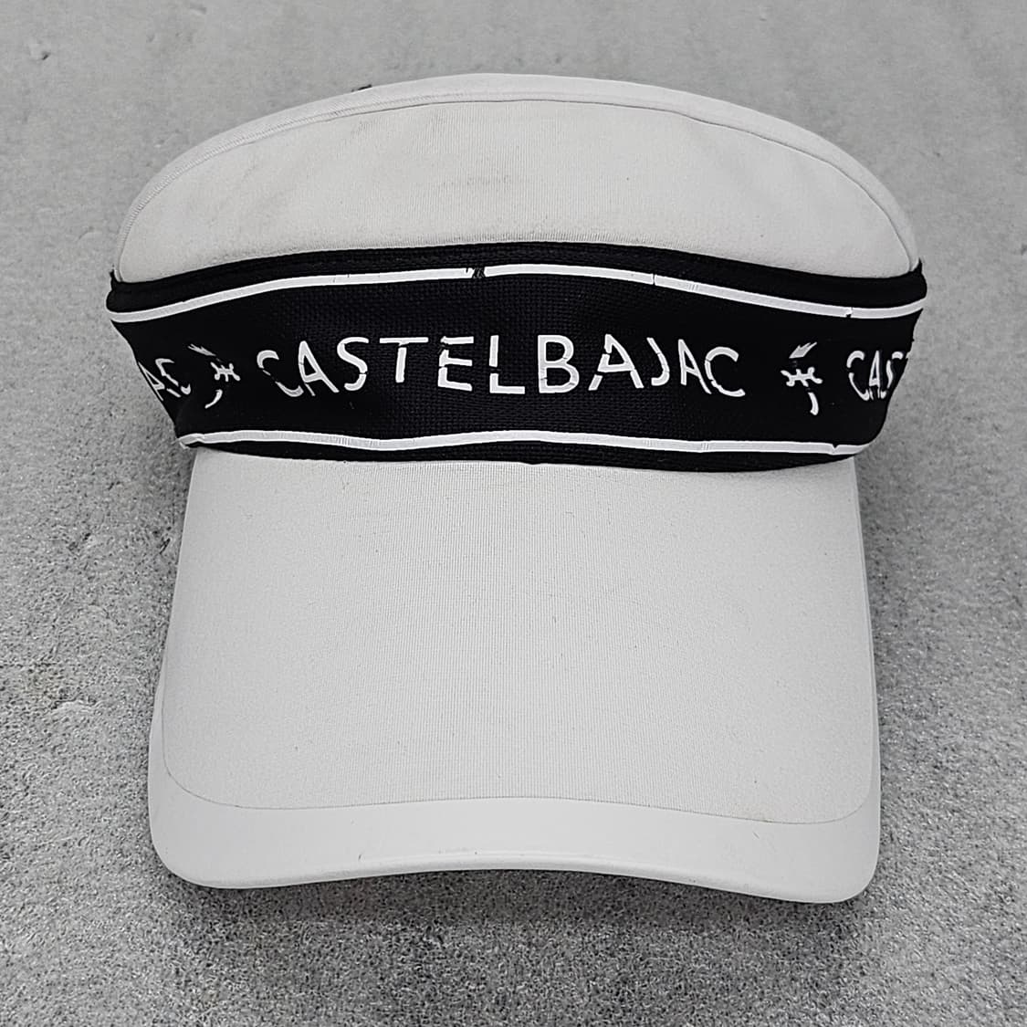 까스텔바작 골프 썬캡 화이트 프리사이즈 상품이미지2