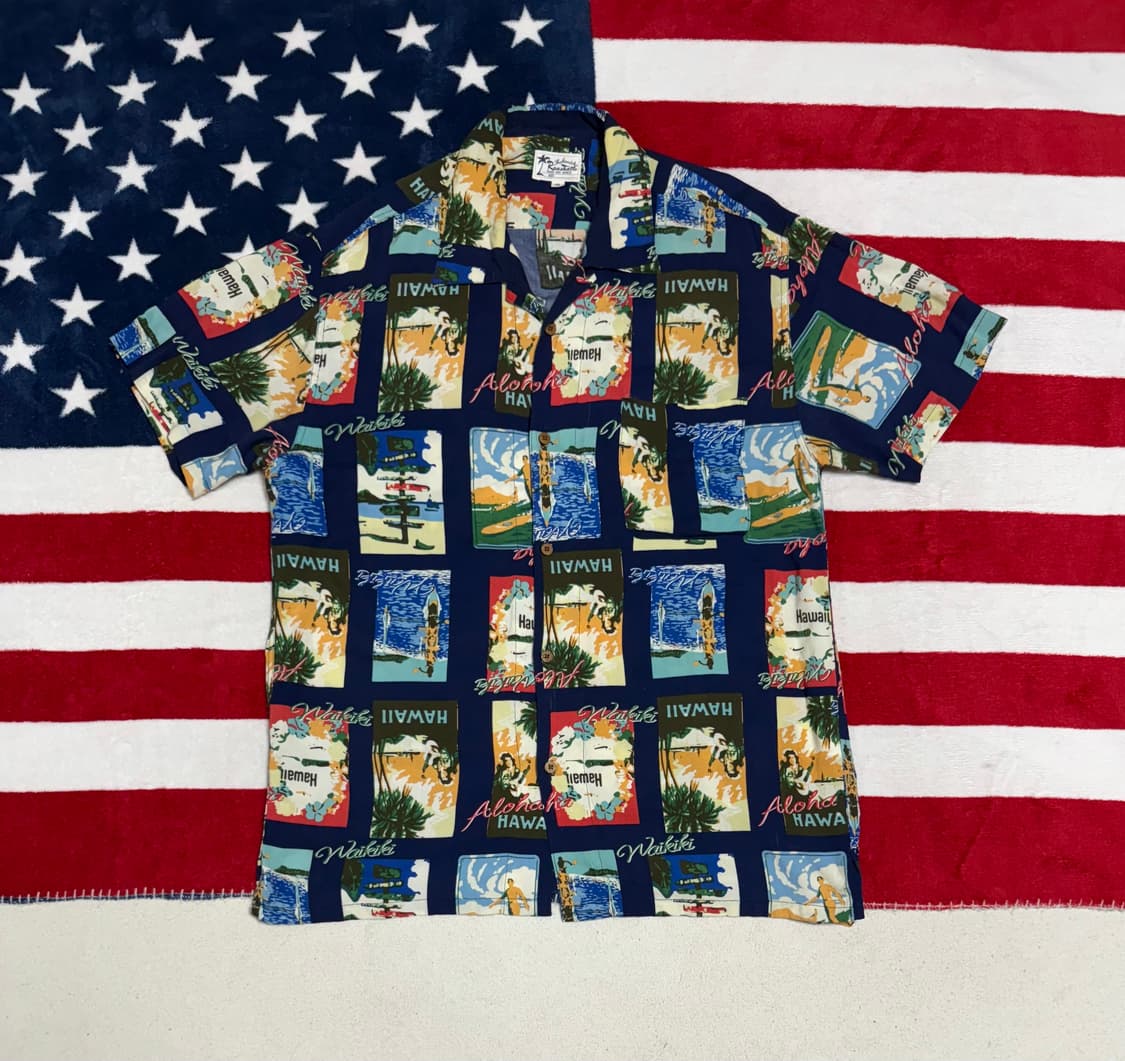 하와이안셔츠 오픈카라셔츠 빈티지hawaiian shirt vintage 상품이미지1