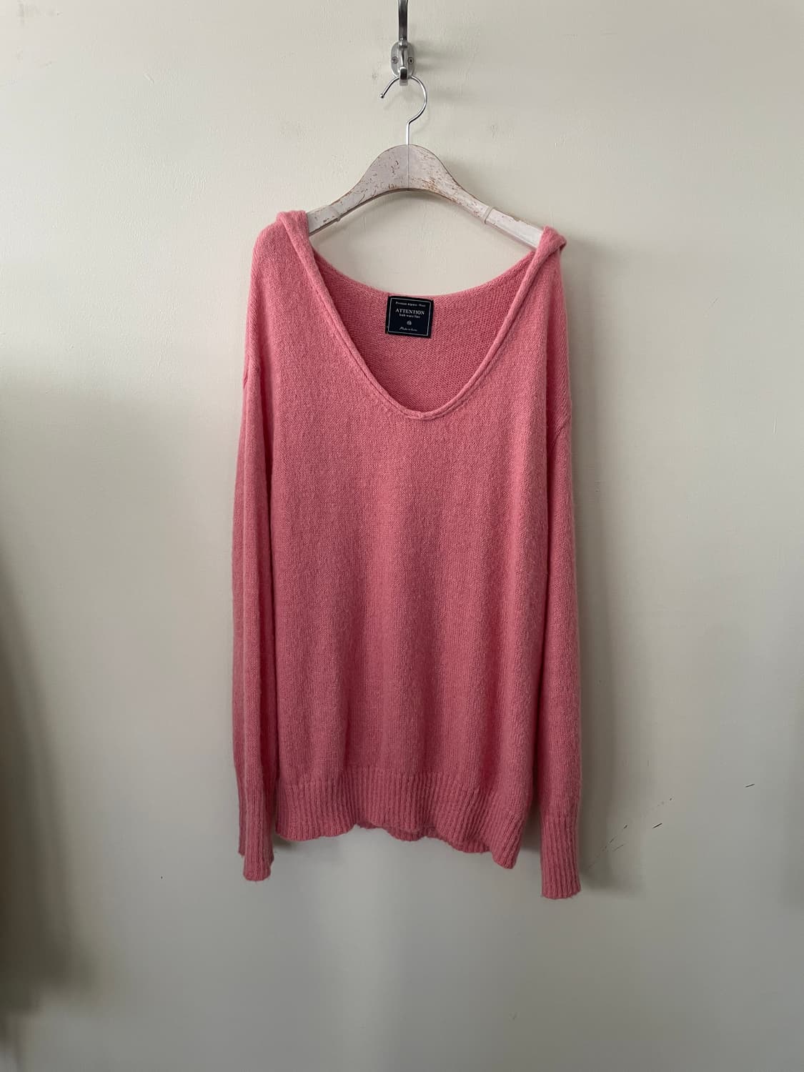 vintage pink sailor loose knit 상품이미지1