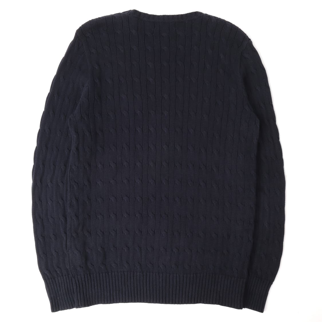 폴로 랄프로렌 다크네이비 코튼 케이블 니트 상품이미지5
