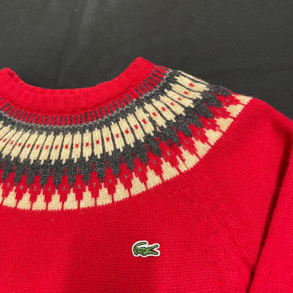 라코스테 패턴니트 m-L 상품이미지3