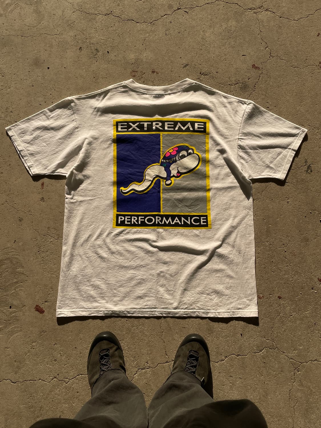 90s Oneita Sperm Parody T-shirt 상품이미지6