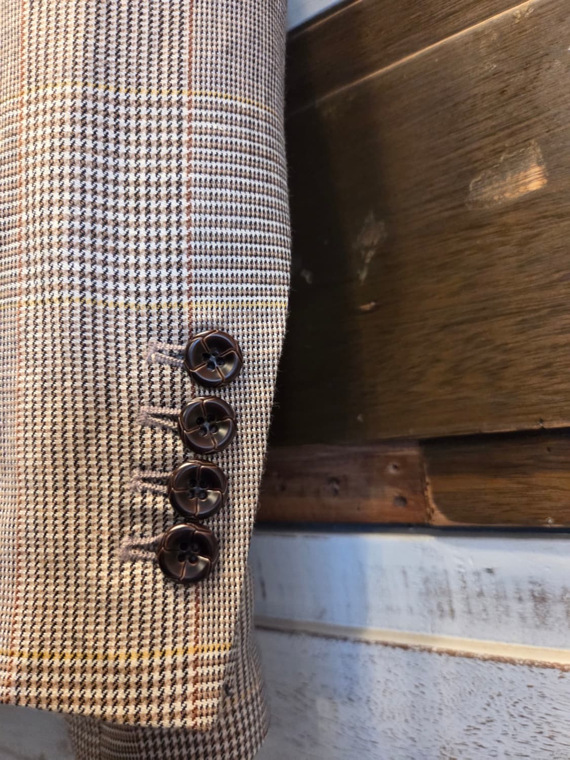 블랙브라운 린넨자켓 상품이미지9