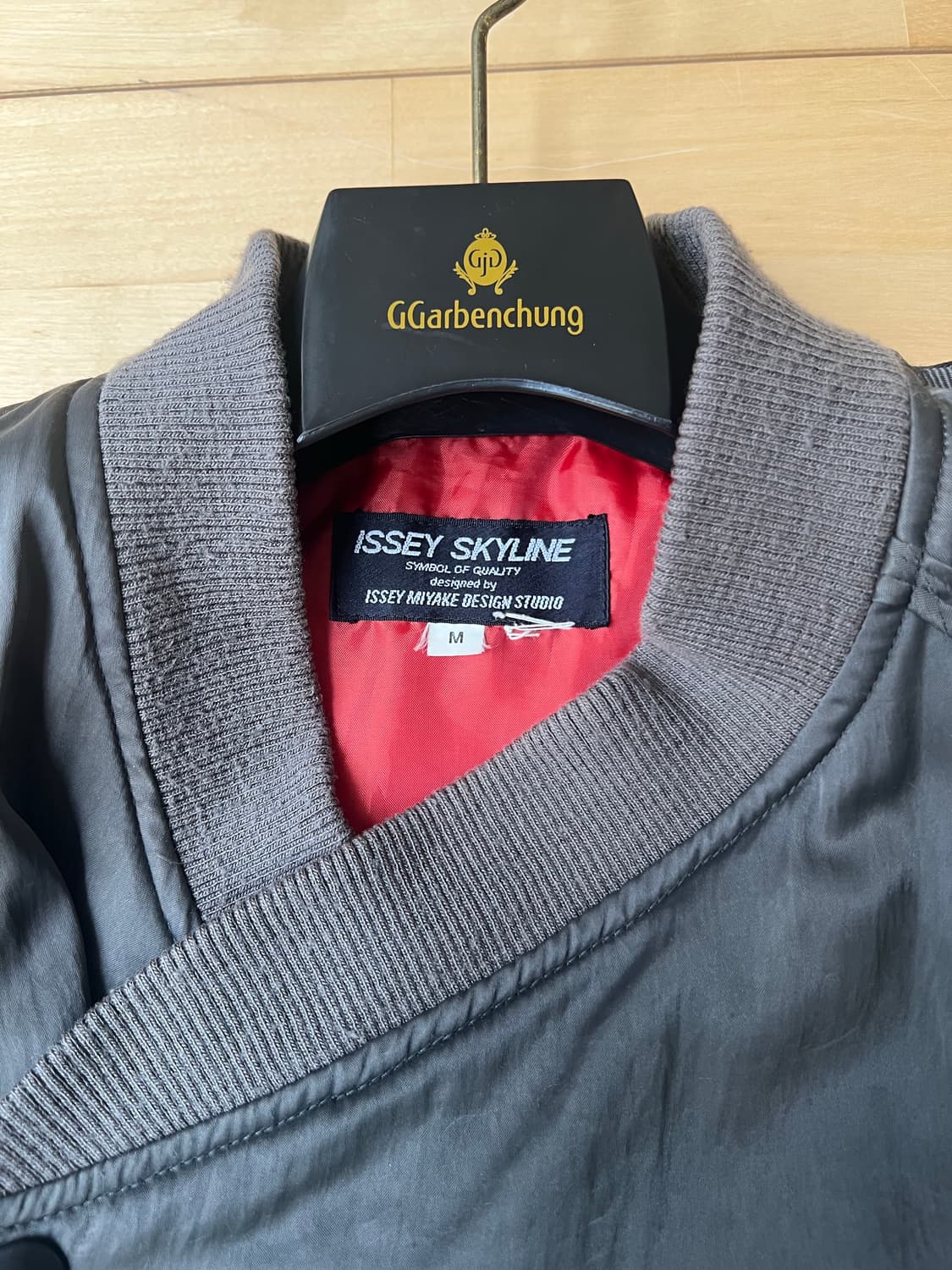 이세이미야케 스카이라인 봄버자켓 상품이미지5