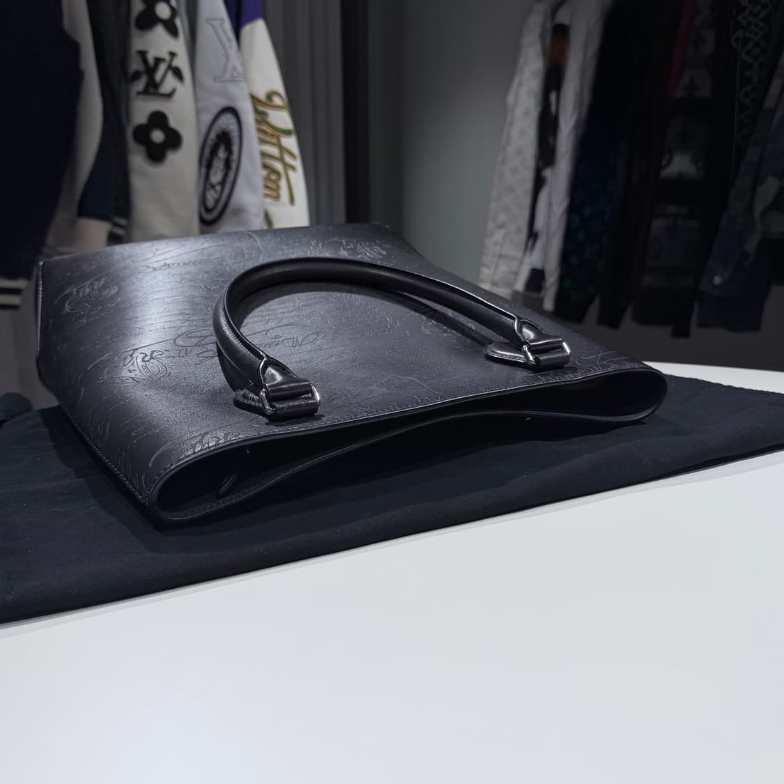 A+ /  벨루티 바티컬 네오 토트백 투주르 비지니스 블랙 상품이미지7