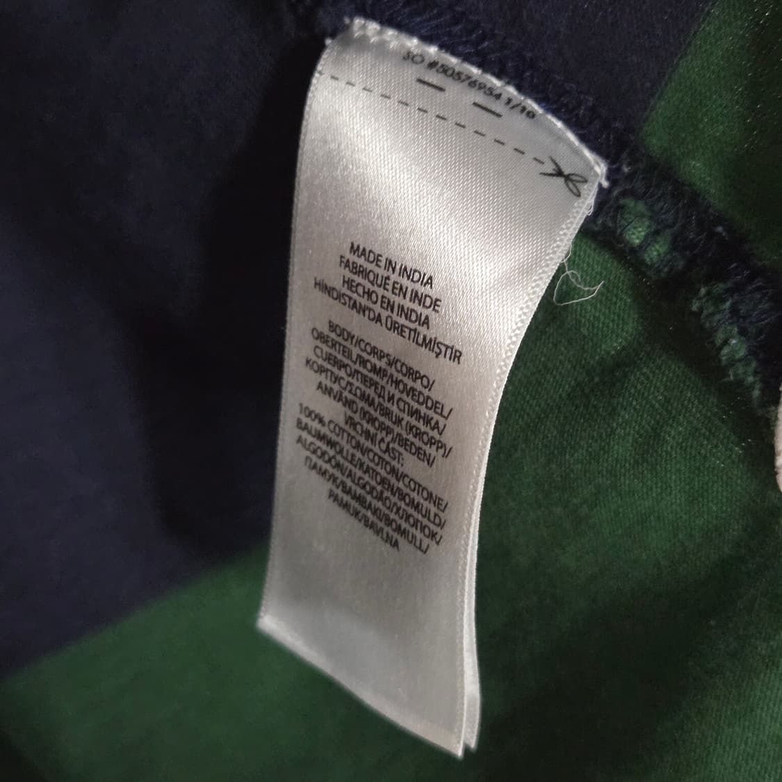 폴로랄프로렌 키즈 스트라이프 럭비티 M/10/12 상품이미지4