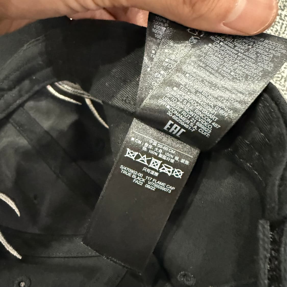 F Yeezy GAP 이지 갭 발렌시아가 플레임 볼캡 모자 상품이미지10