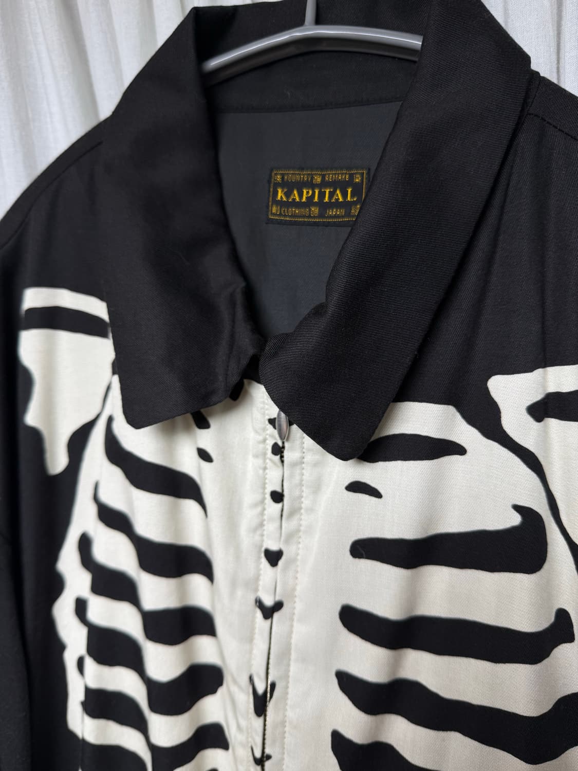 4)캐피탈 레이온 트윌 본 드리즐러 자켓 블랙 상품이미지2