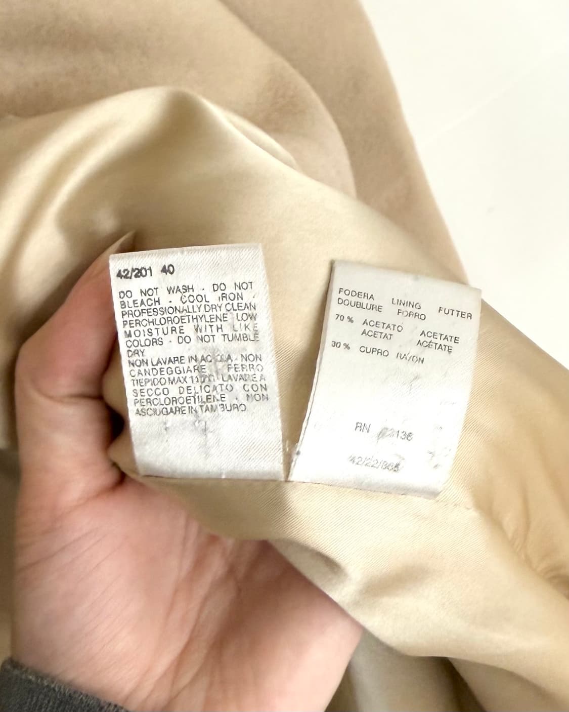 막스마라 카멜 버진울 롱코트 상품이미지10