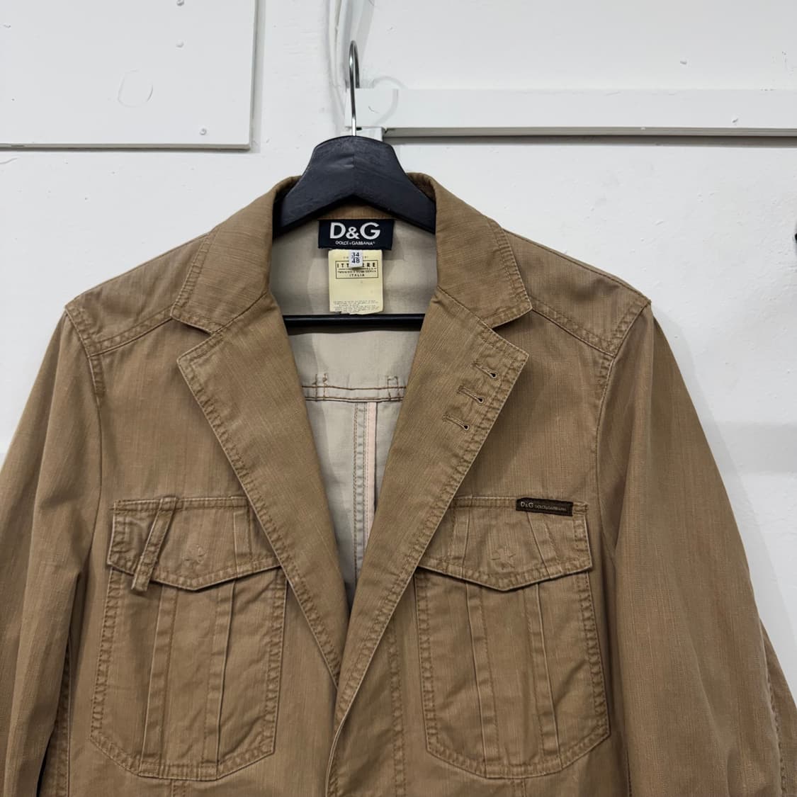 [48] 돌체앤가바나 버튼 헌팅 자켓 상품이미지2