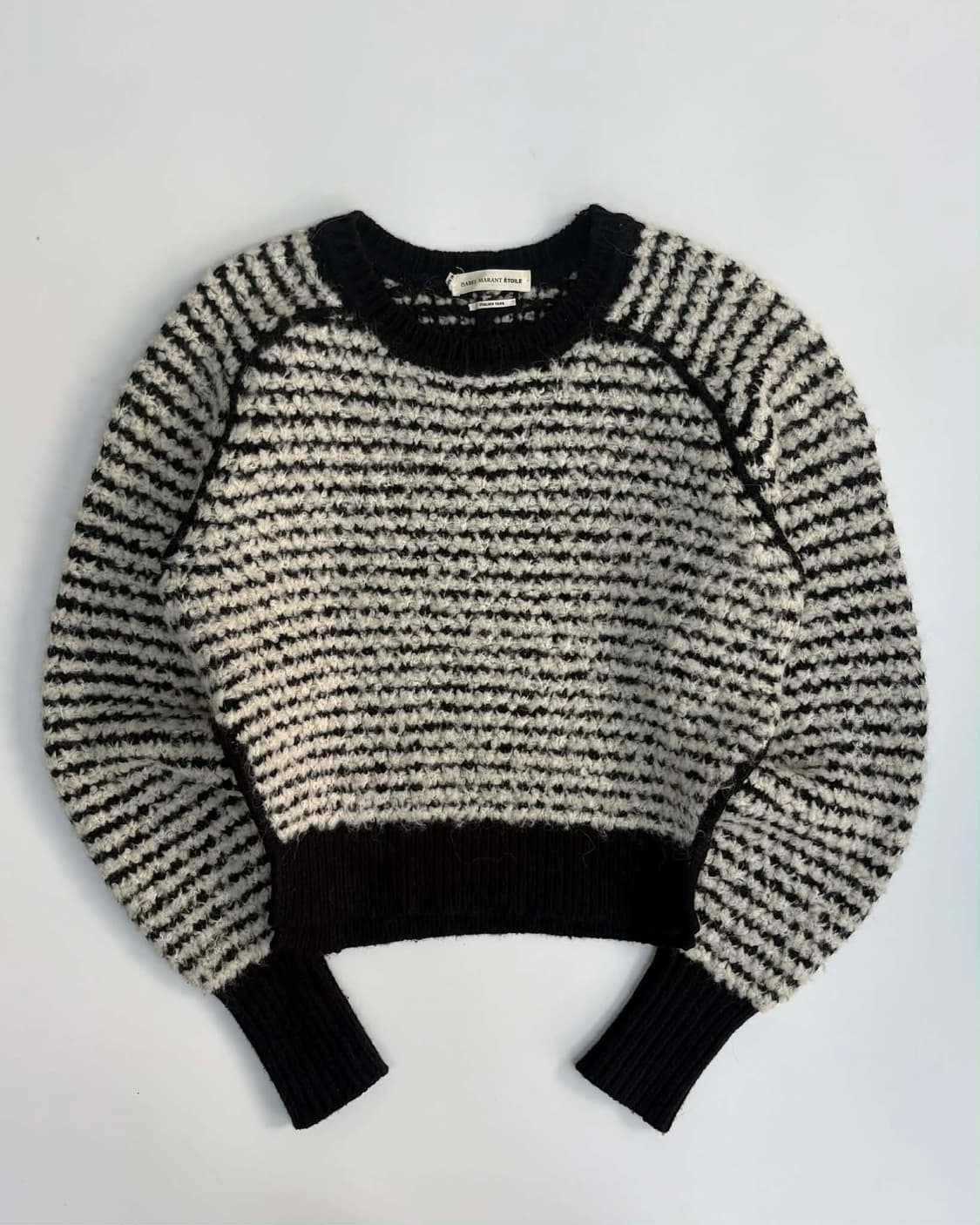 [38] 이자벨마랑 에뚜왈 알파카 울 스트라이프 니트 상품이미지4