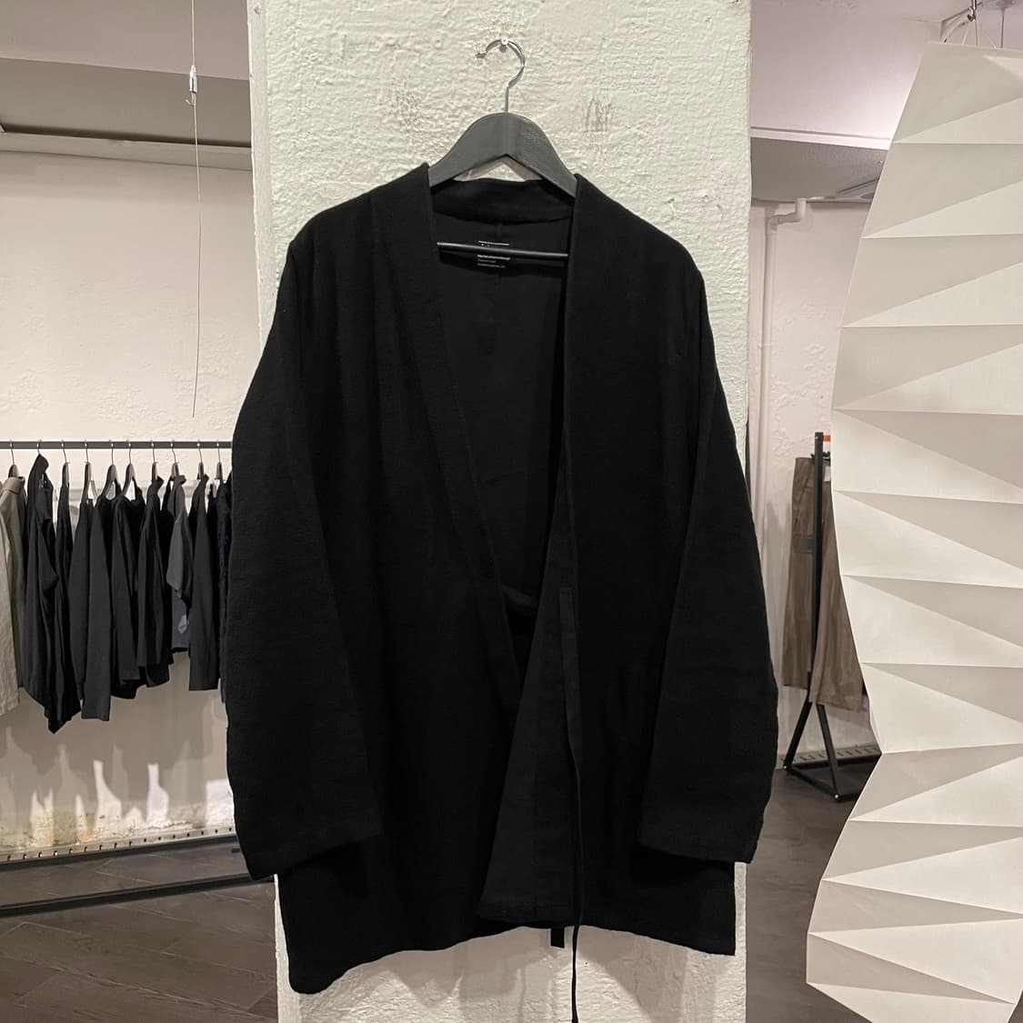 요지야마모토 오버사이즈 랩 자켓 상품이미지1