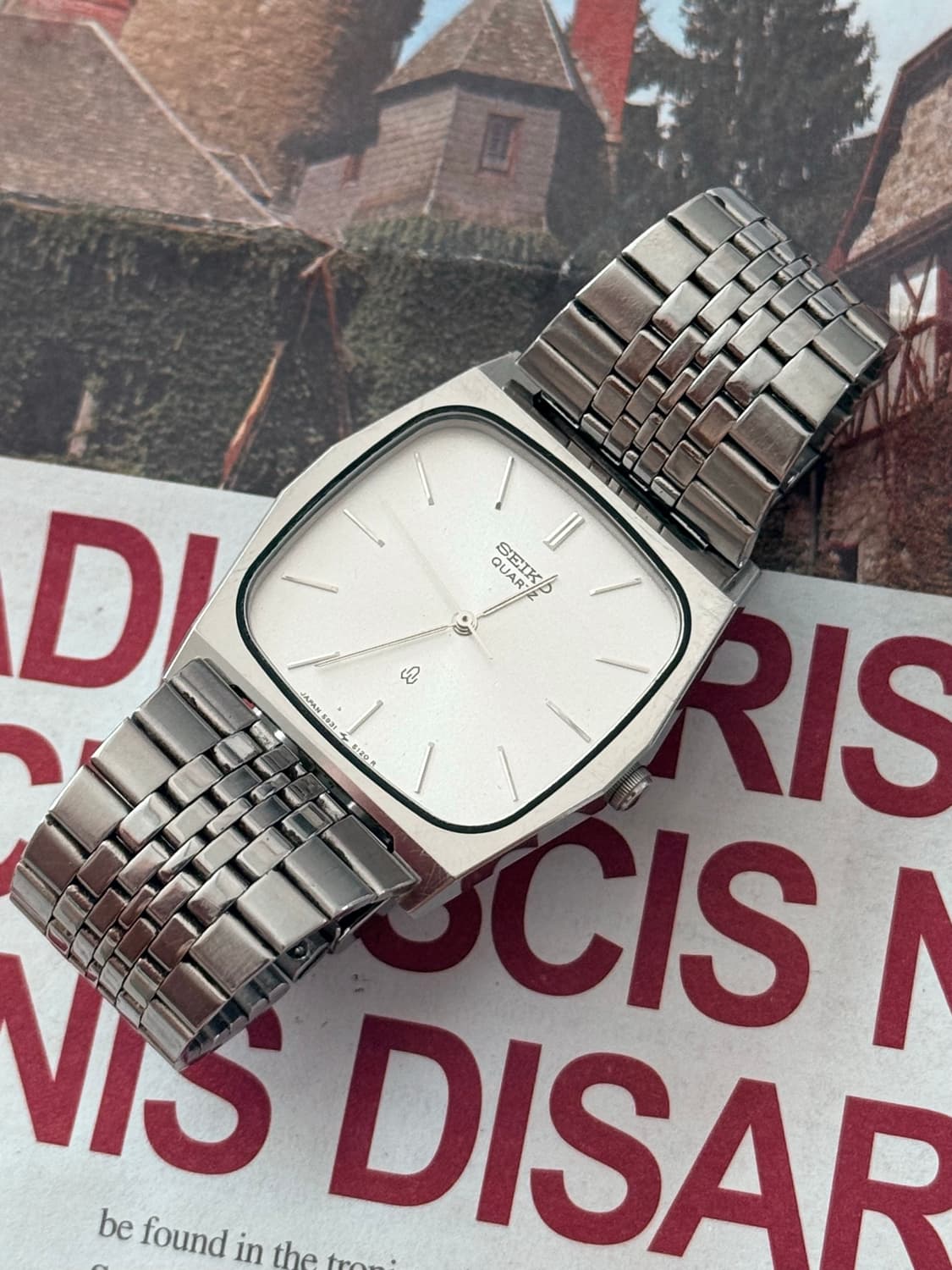 Seiko 세이코 쿼츠 스퀘어 옥타곤 1979 상품이미지2