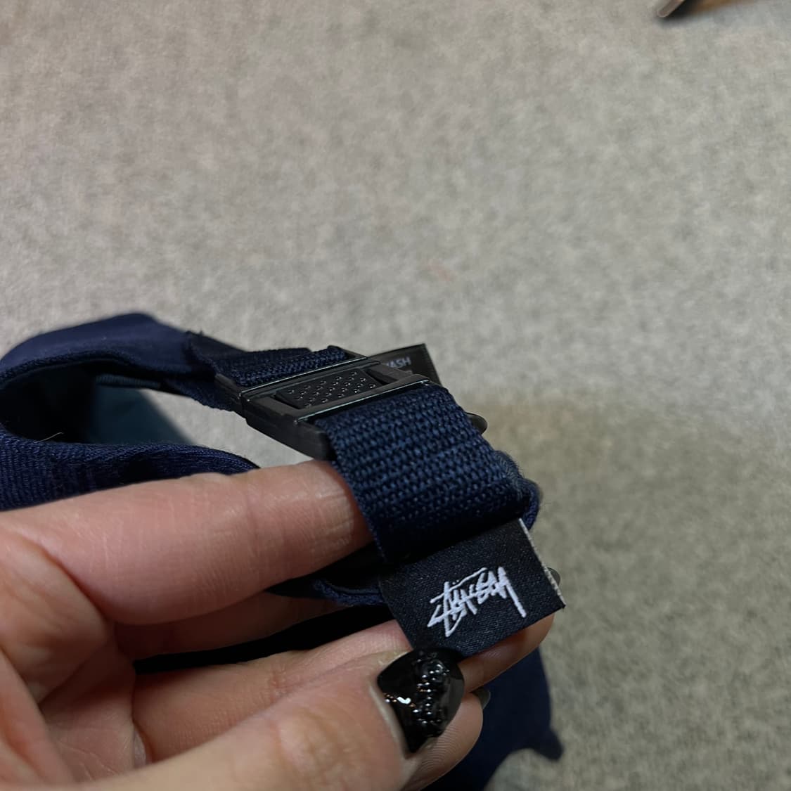 STUSSY 스투시 박스로고 캡 상품이미지4