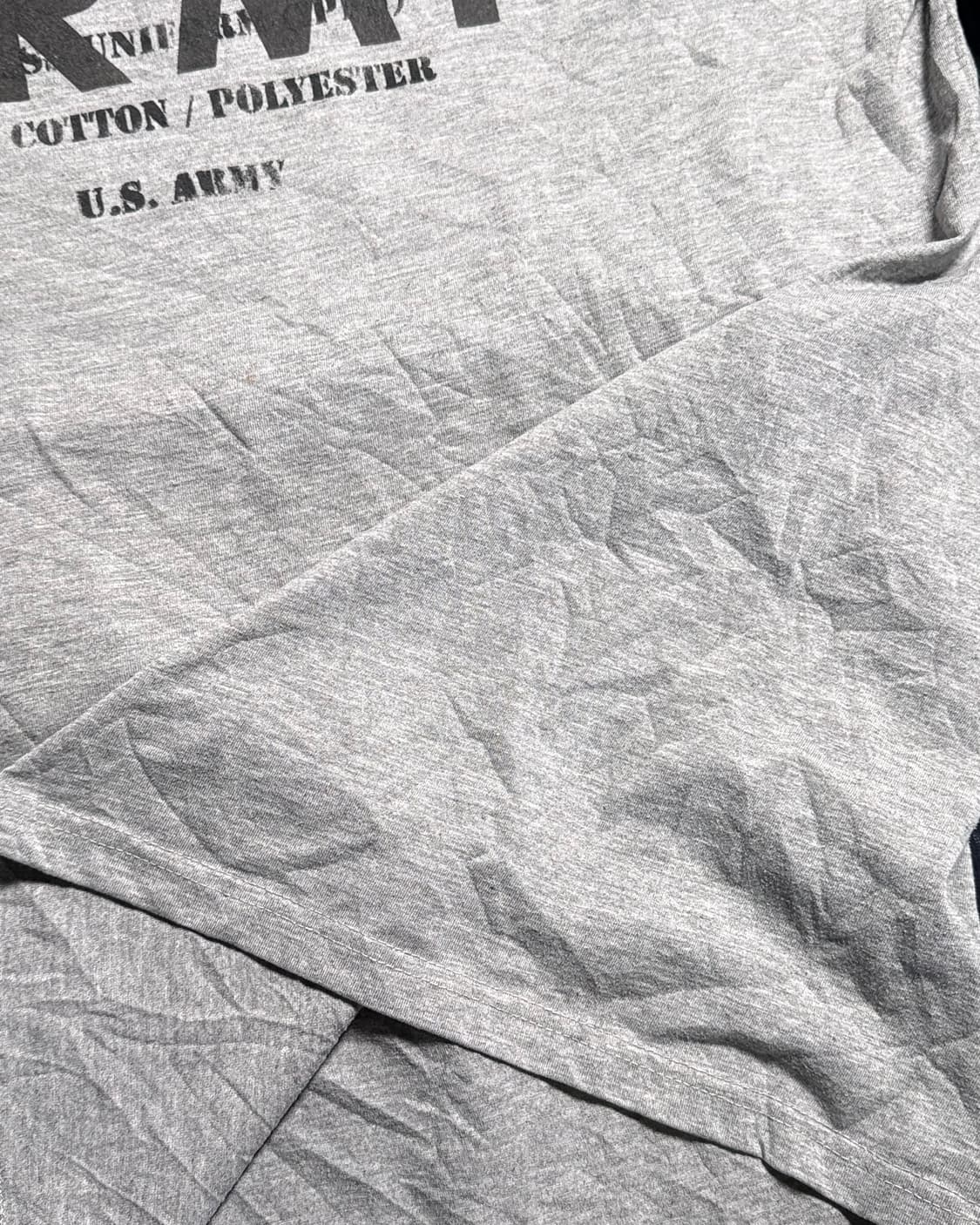 U.S Army 'Spec.' 스텐실 IPFU 티셔츠 M 상품이미지3