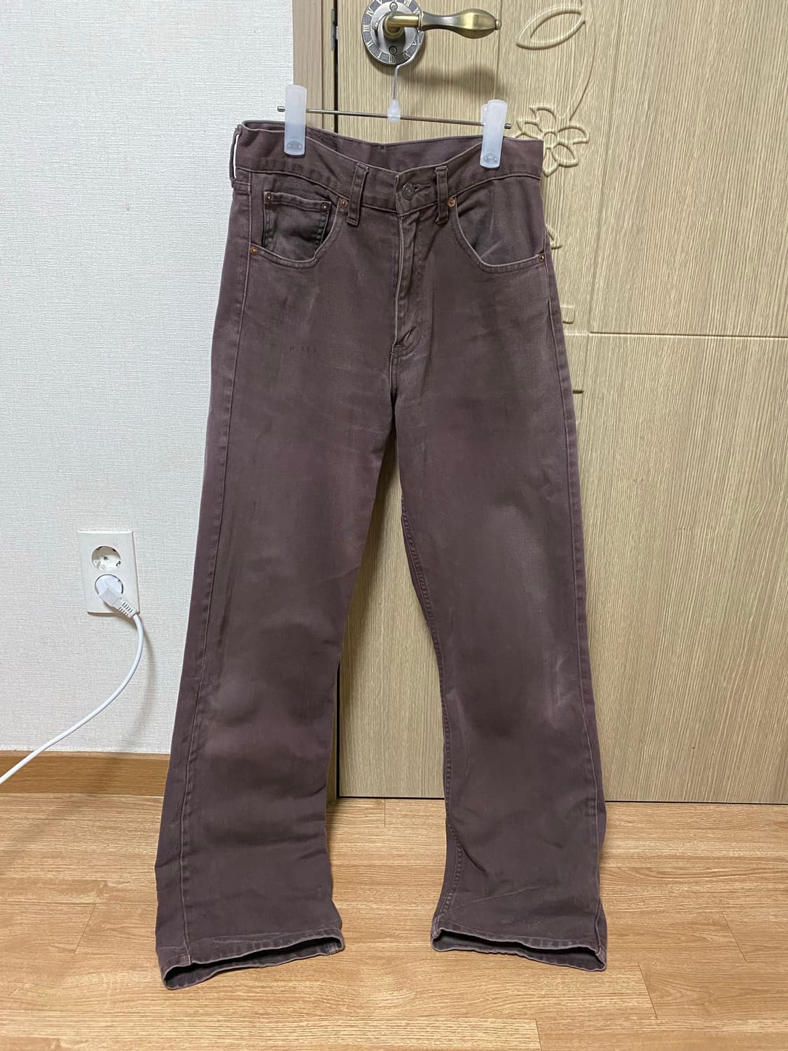 빈티지 리바이스 브라운데님 상품이미지2