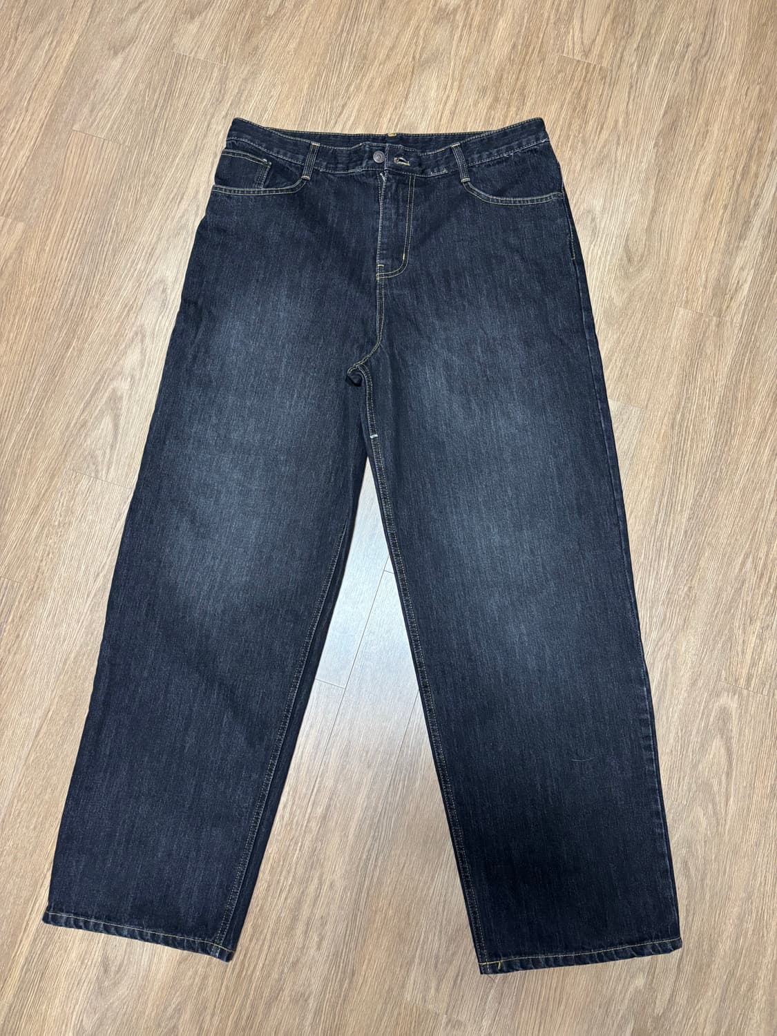 자수 데님 팬츠 상품이미지1