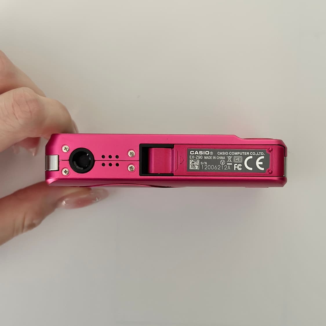 풀셋!) 카시오 엑슬림 z90 casio exilim 핑크 상품이미지10