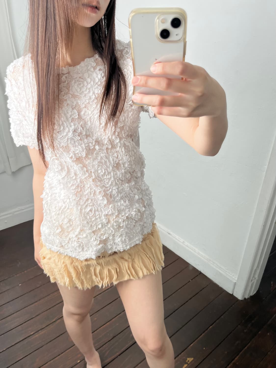 로즈 반팔 티셔츠 상품이미지2
