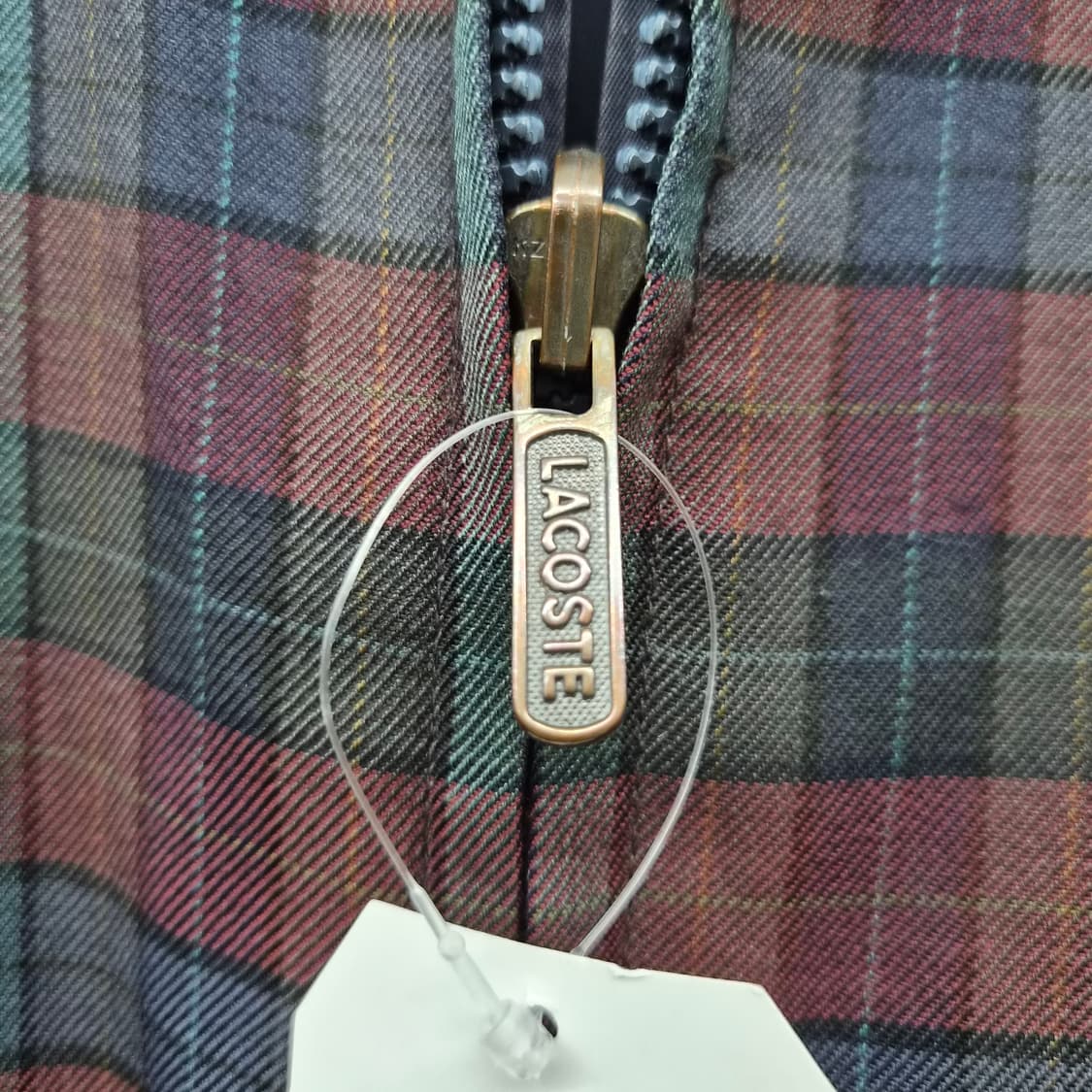 라코스테 리버시블 체크 네이비 자켓 남녀공용 L 상품이미지4