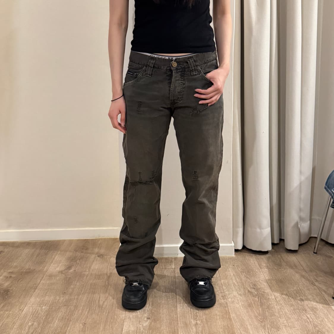 돌체앤가바나 빈티지 코튼 팬츠 46 상품이미지3