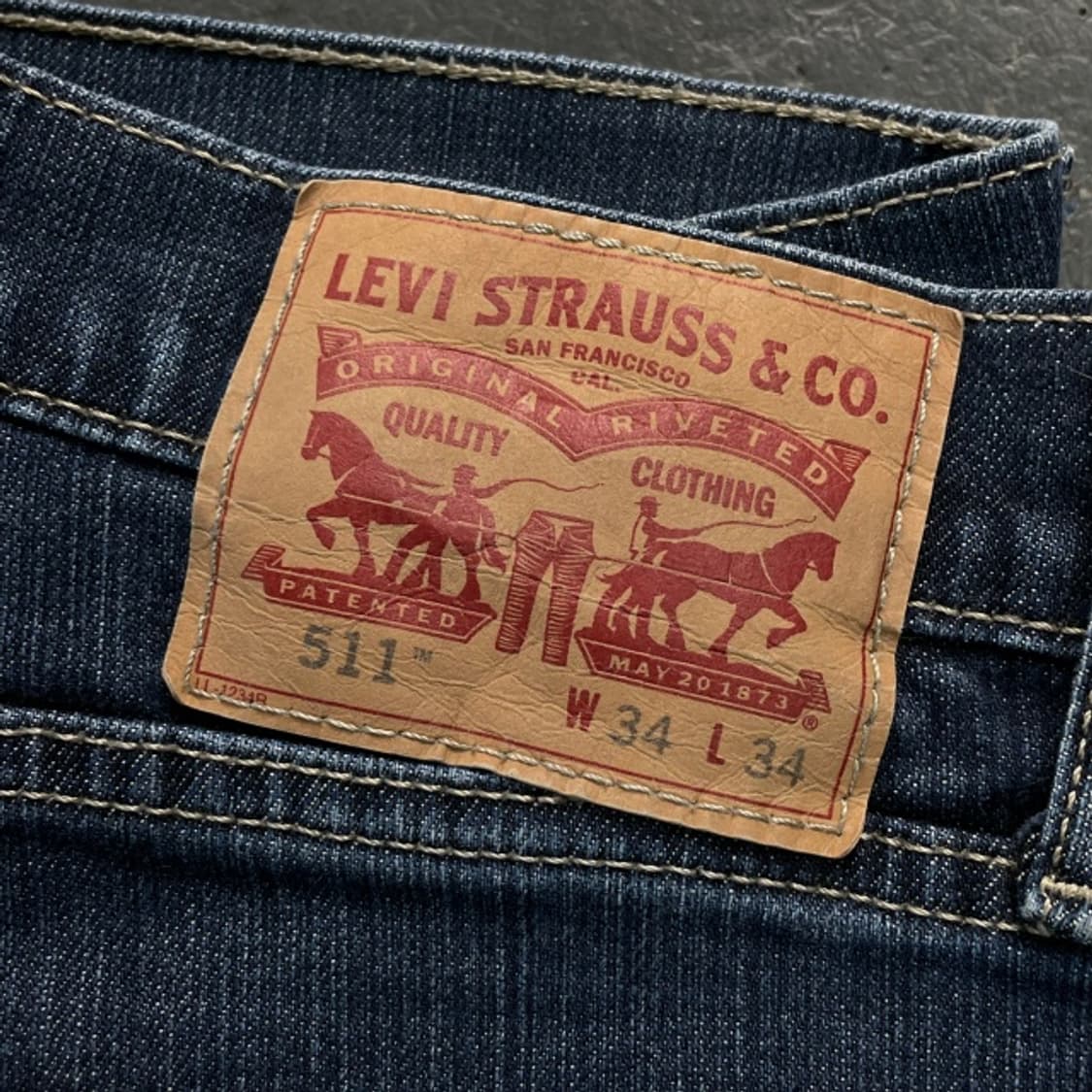34 리바이스 511 청바지  상품이미지6