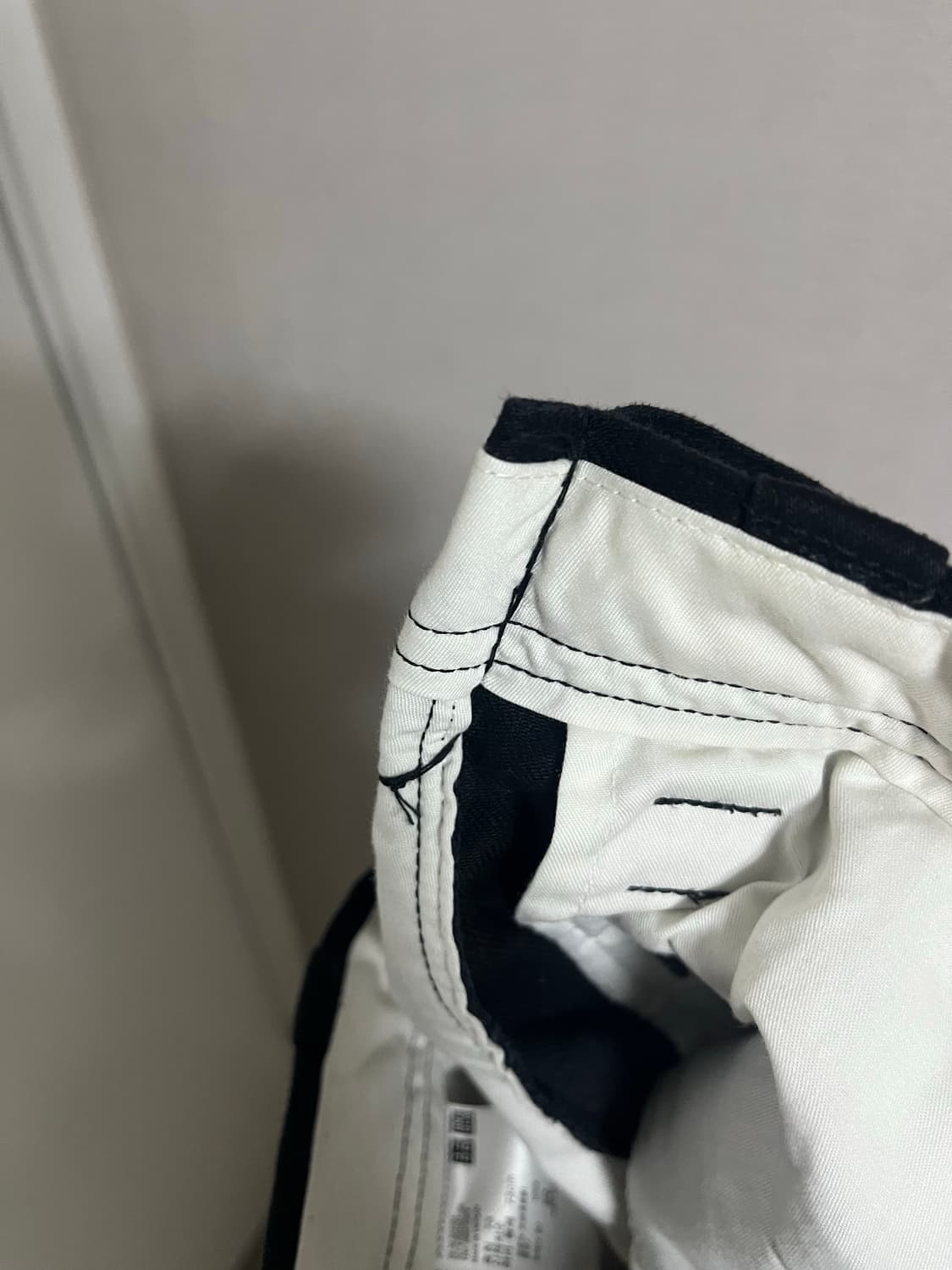 유니클로 u 남성 치노팬츠 73사이즈 블랙 상품이미지10