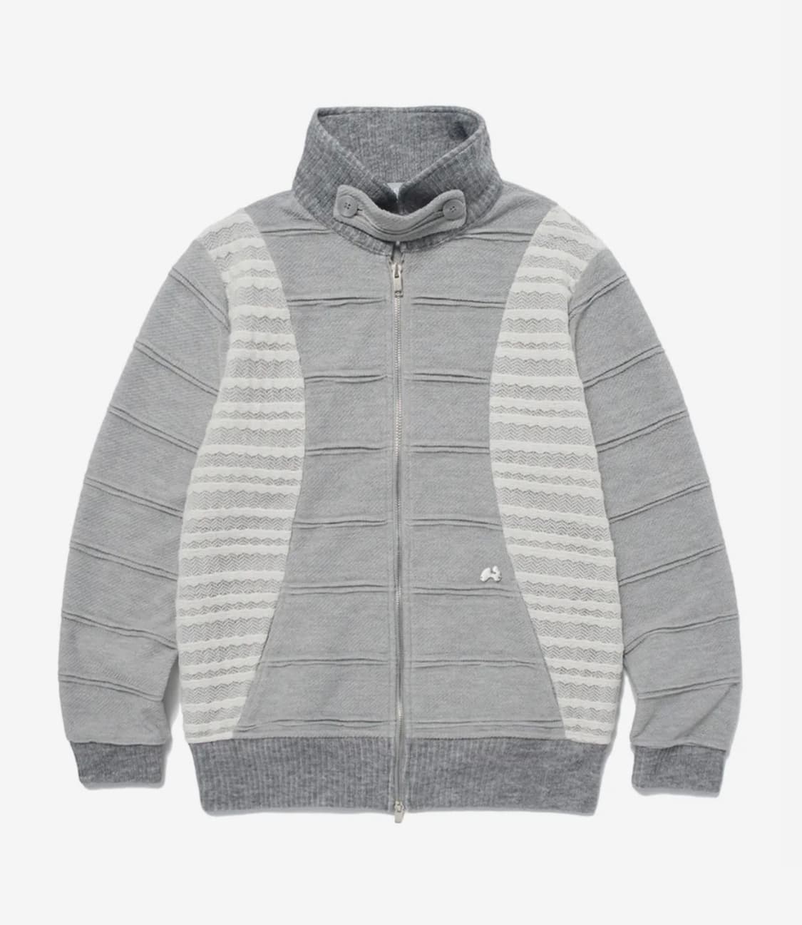 허그유어스킨 플립 니트 집업 상품이미지1