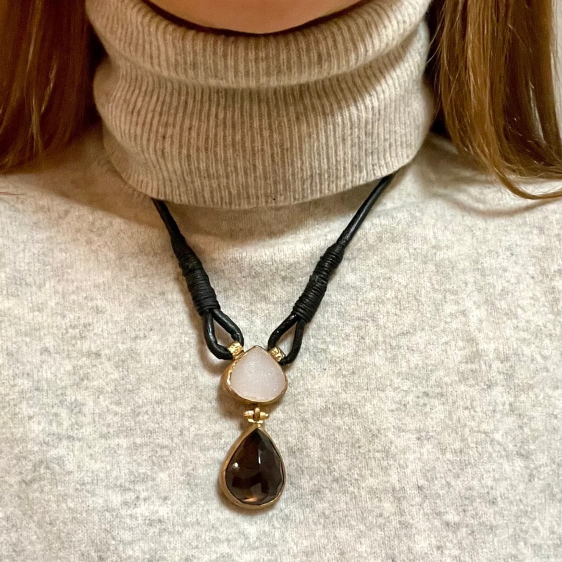 Bohemian Crystal Necklace 상품이미지1