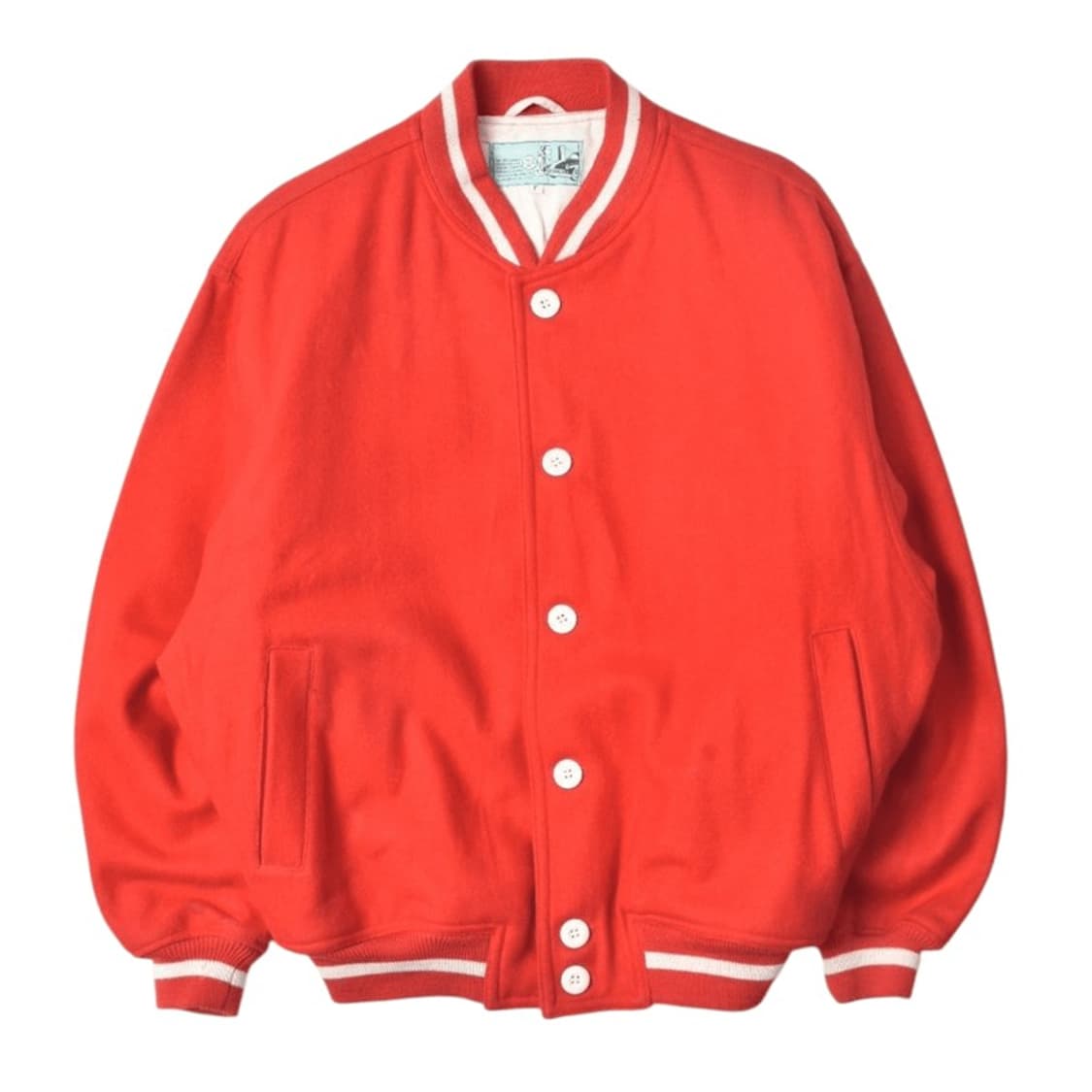 90S 선벨리 후면 빅패치 스타디움 자켓 모직 울 바시티 점퍼 상품이미지2