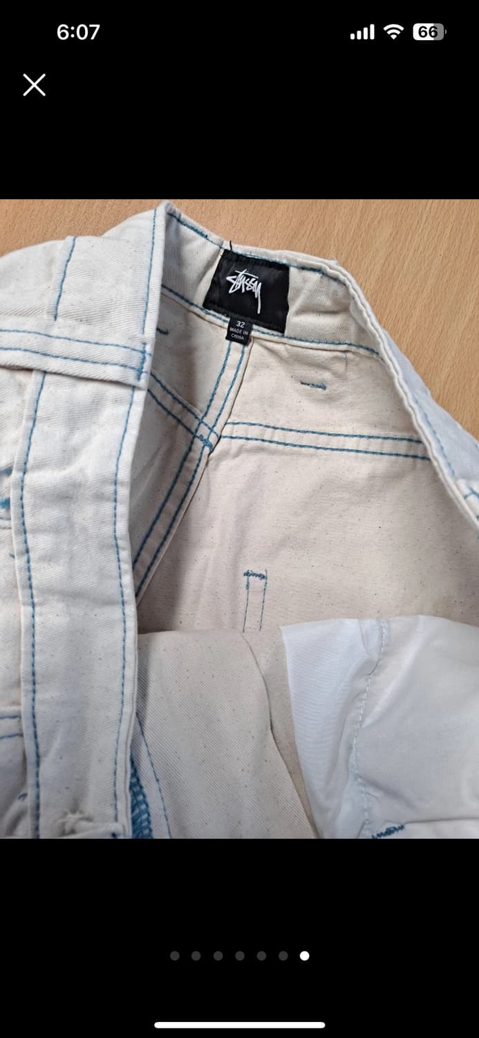 스투시 더블니 팬츠 32 상품이미지3