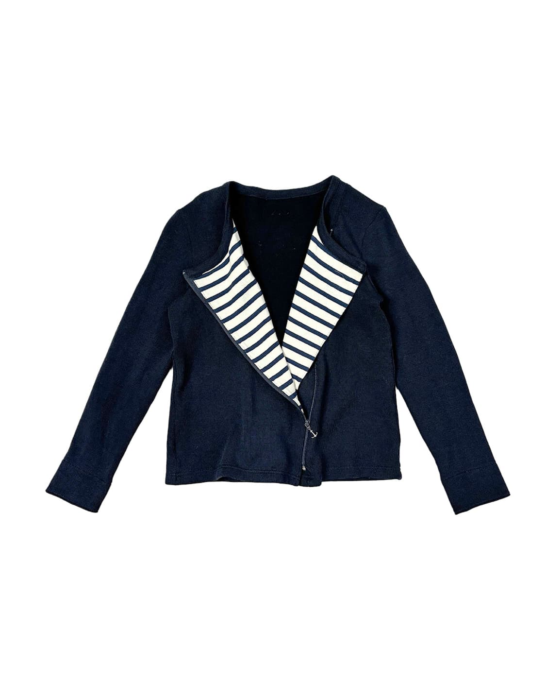 SAINT JAMES 스트라이프 포인트 라이더 니트 재킷 상품이미지5