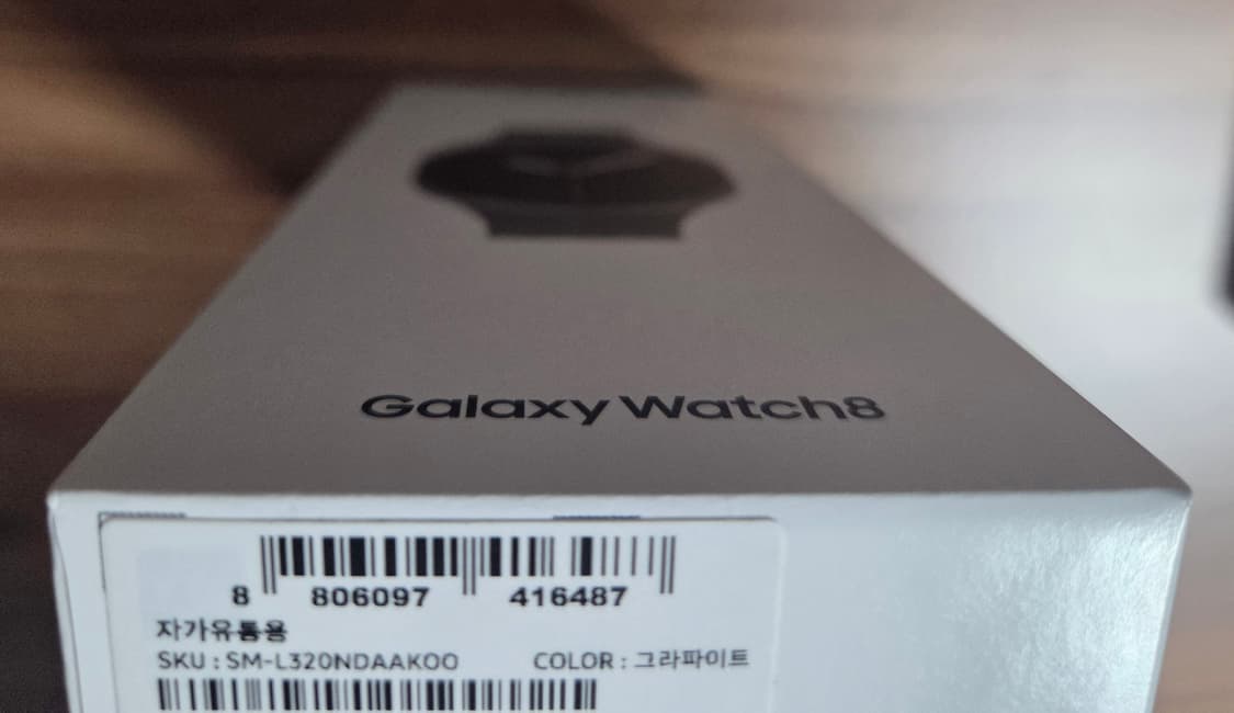 워치8 40mm 블루투스 그라파이드 [미개봉, 자가유통용] 상품이미지3