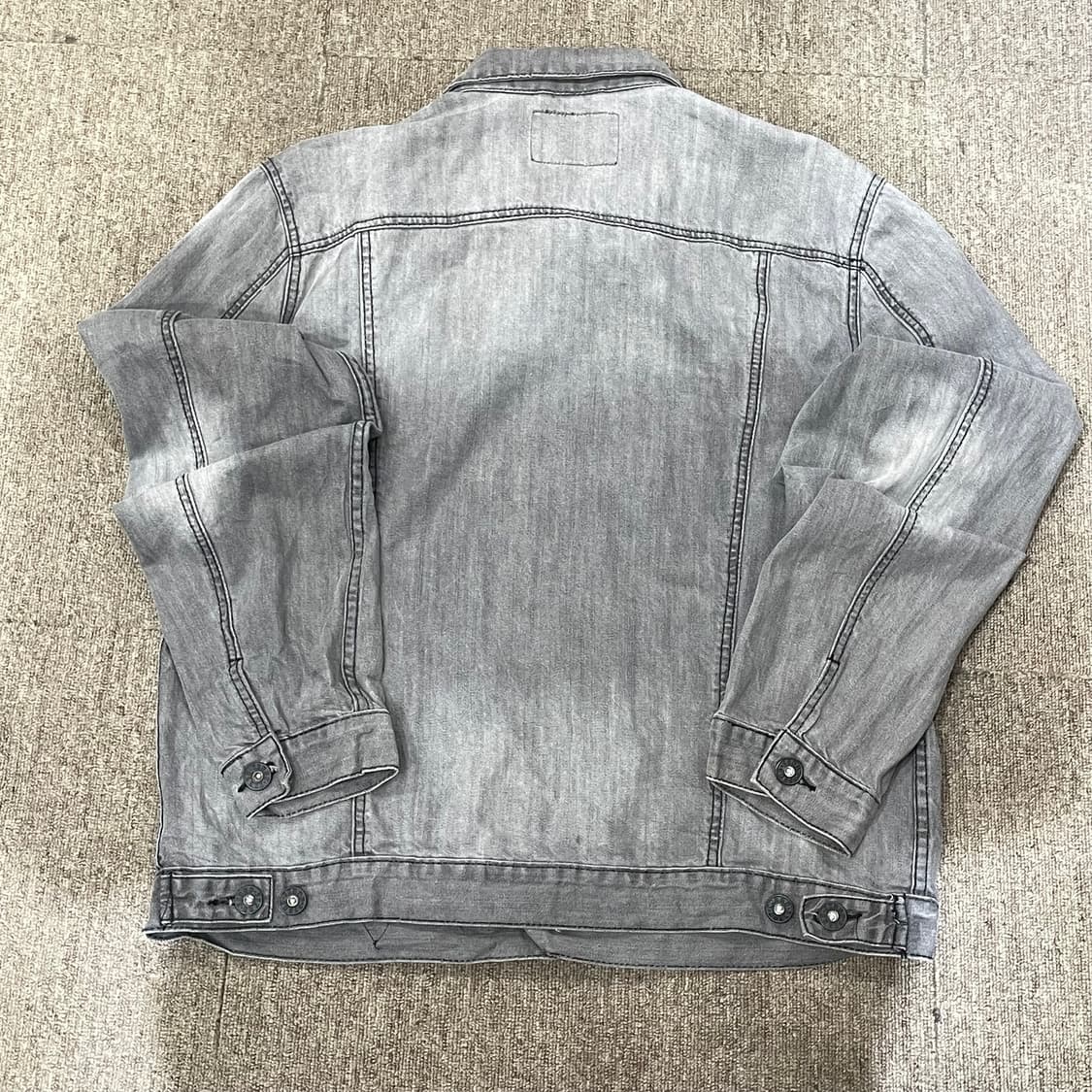 (XXL) GUESS 게스 그레이 데님 자켓 상품이미지8