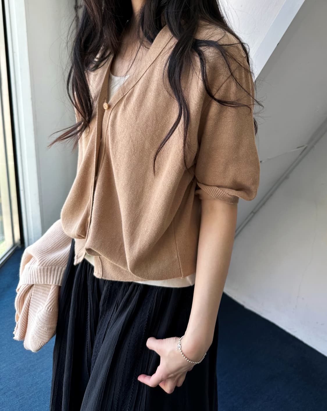 JPN made high gauge cotton H/S cardigan 상품이미지7