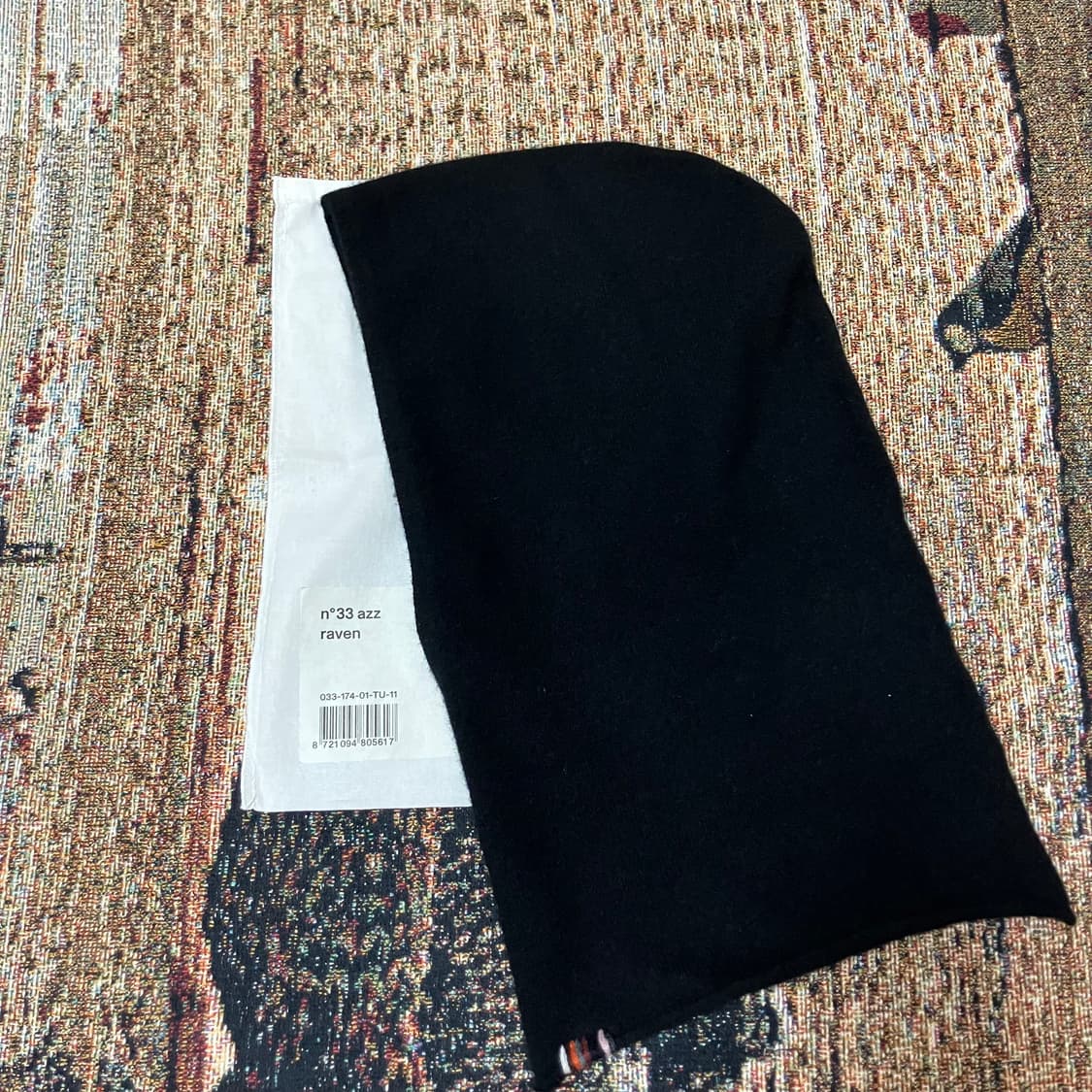 [OS] 익스트림캐시미어 azz 바라클라바 레이븐 상품이미지2