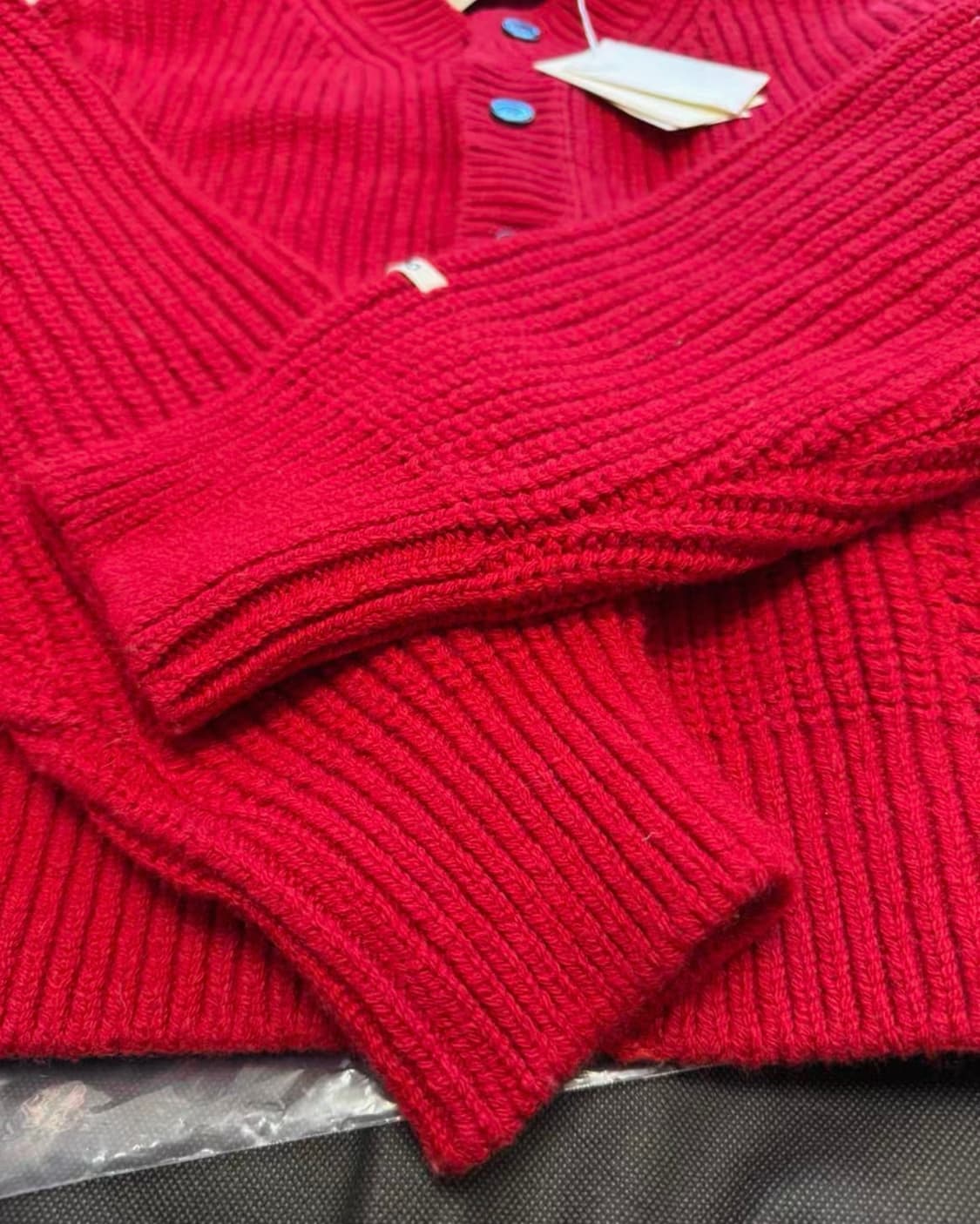 렉토 청키 울 가디건 M 상품이미지2