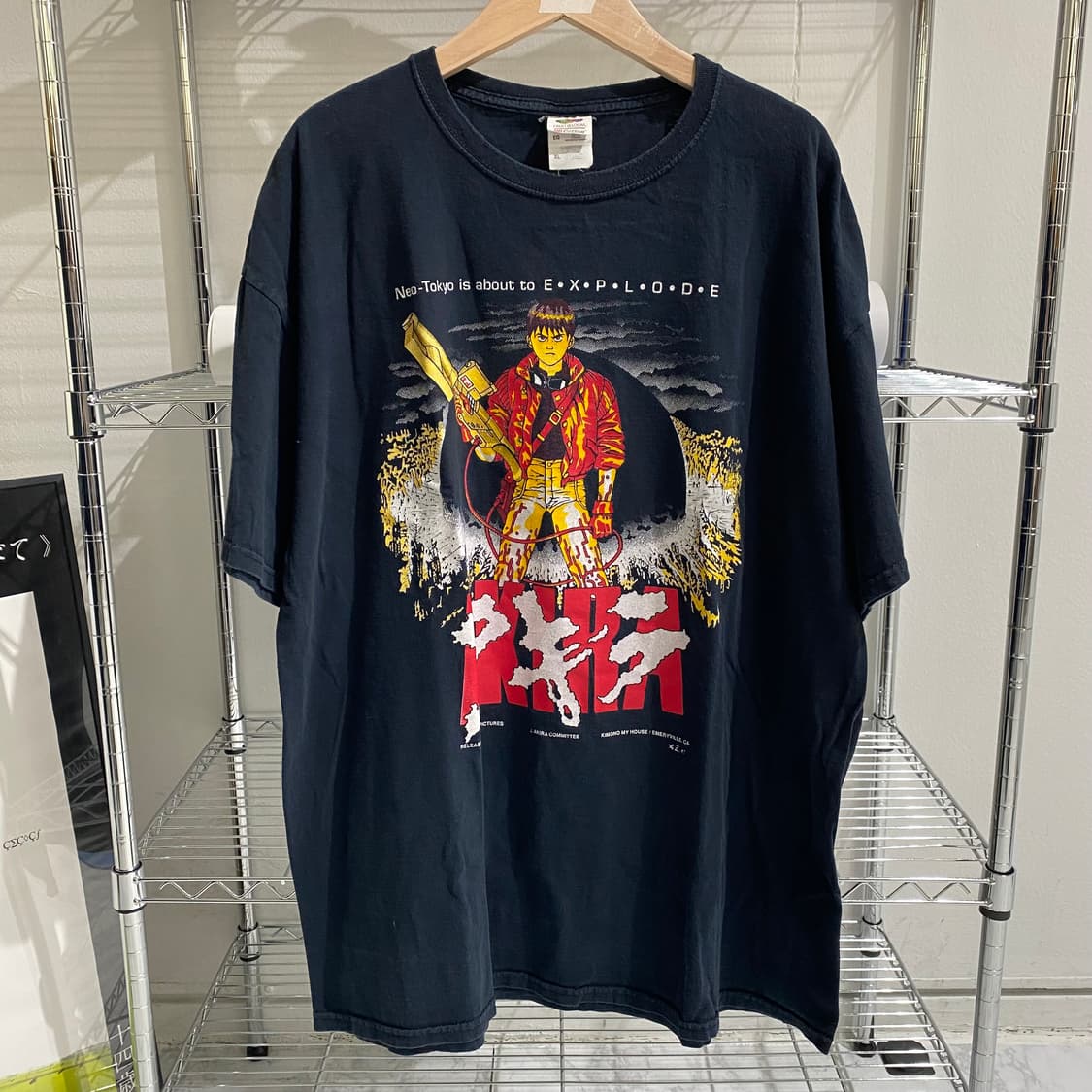 아키라 기모노마이하우스 10s 빈티지 애니메이션 티셔츠 상품이미지1
