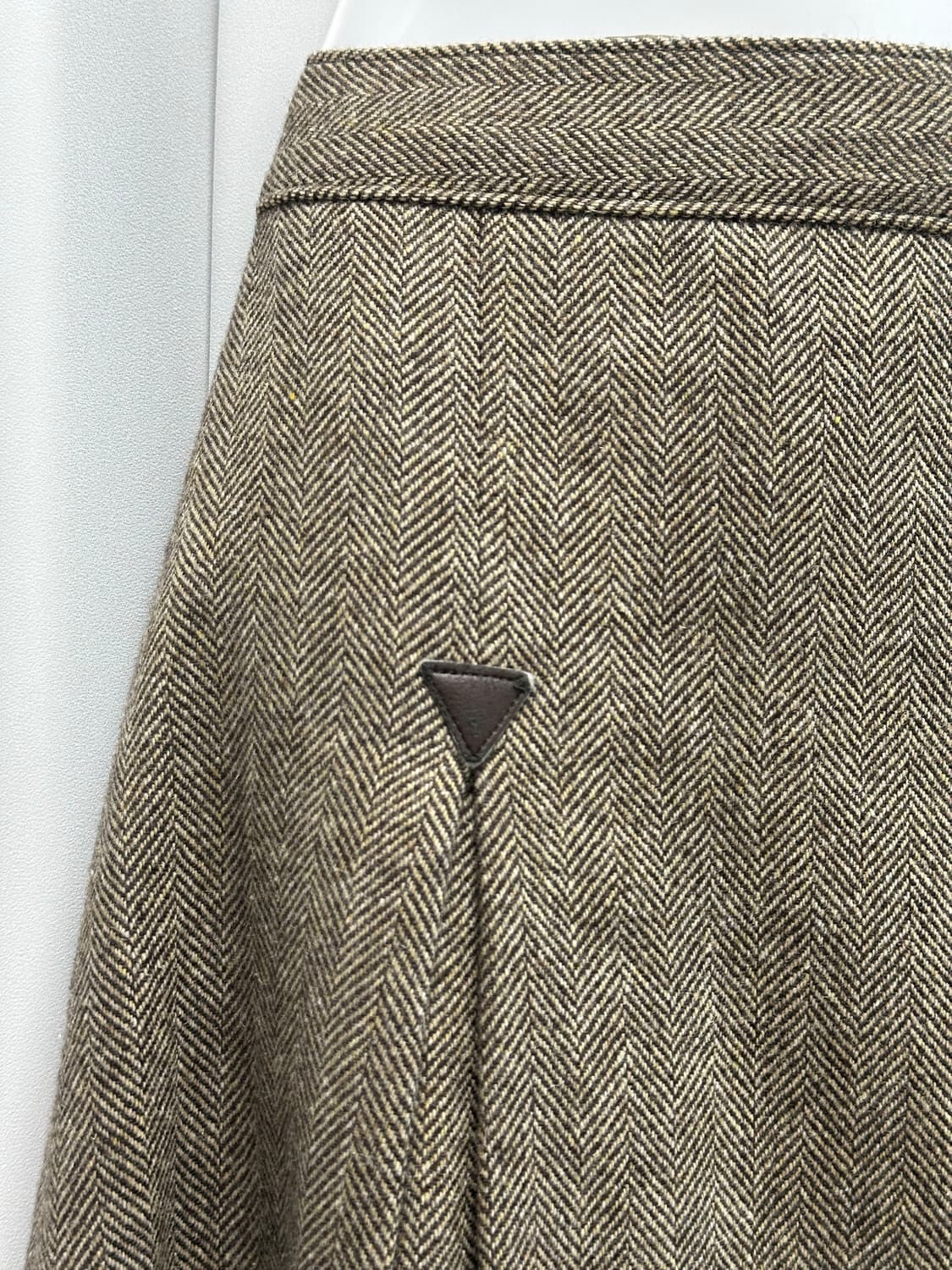 버버리 블루라벨 헤링본 체크 스커트 상품이미지3